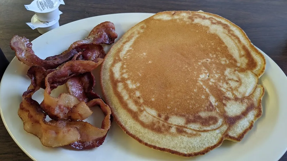 Pancakes with Bacon